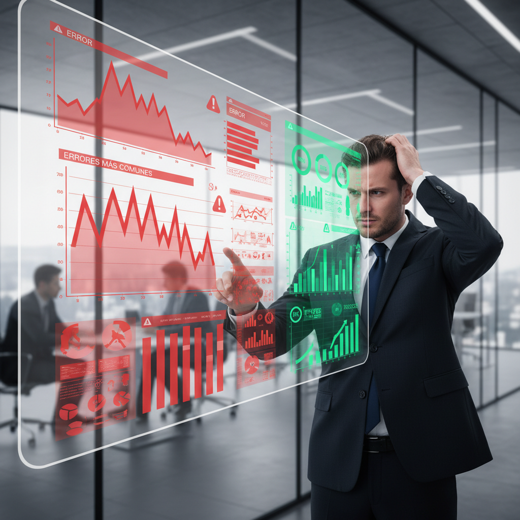 Errores comunes al automatizar la gestión financiera de una empresa